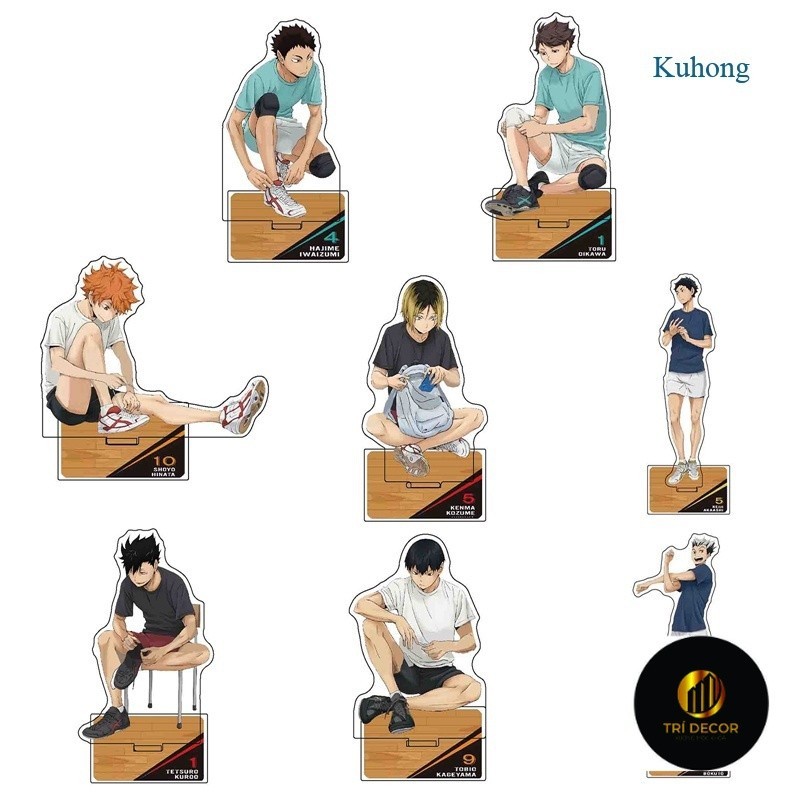 โมเดลตัวละครอนิเมะ อะคริลิค ไฮคิว พร้อมขาตั้งโชว์ไม่ซ้ํา