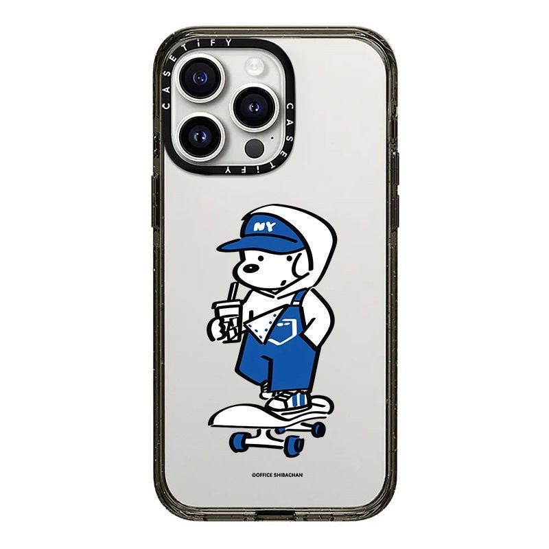 ยืนสเก็ตบอร์ดสุนัขเคสโทรศัพท์เหมาะสําหรับiphone 11 12 13 Soft Caseกันฝุ่นกันกระแทก14 15 PRO XR X XMAX 11 12 13 14 15 PROMAX 7 8 14 15 PLUSกันกระแทก