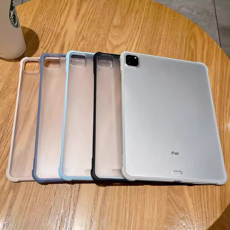 Frosted Matte Transprent กรณีแท็บเล็ตสําหรับ Redmi Pad Pro 12.1 นิ้ว SE 11 นิ้ว Xiaomi Poco Pad12.1 6S Pro 12.4 6 6Pro 5 5Pro 11 นิ้วกันกระแทก PC Hard ฝาครอบป้องกัน