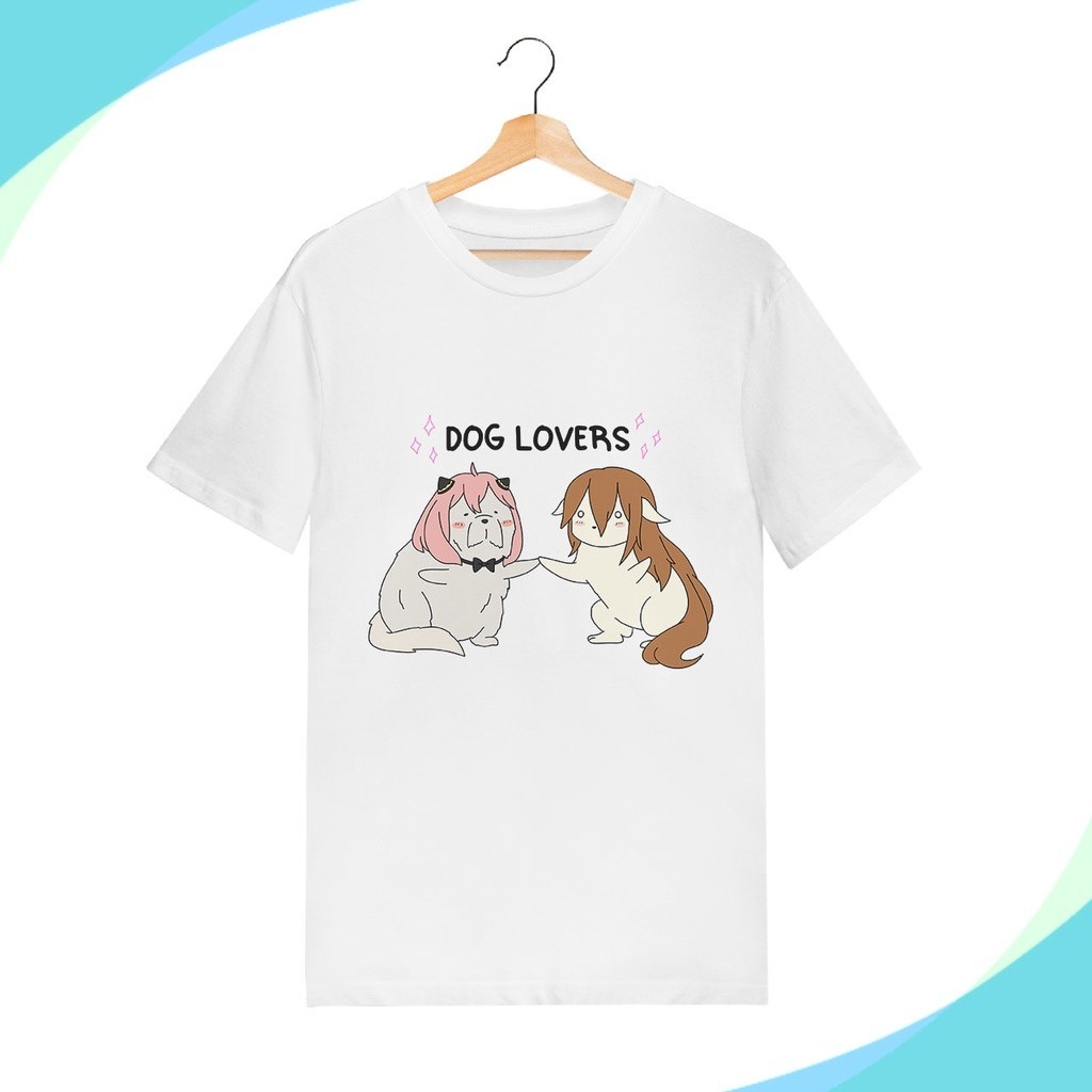 SSKAIT Dog lovers Funny anime mood dry fit shirt_0 สวยๆ ใส่สบายๆ สีดำ น่ารัก ธรรมดา การ์ตูน S-5XL