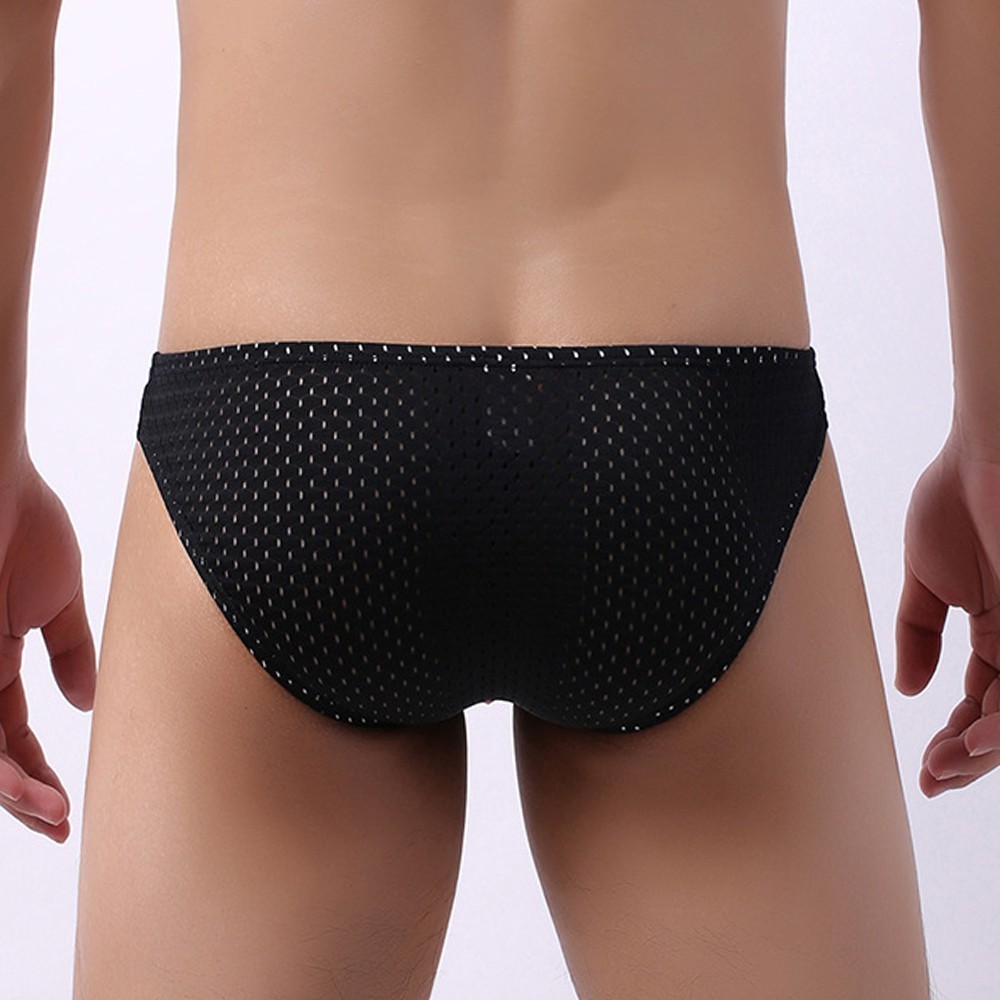 [สต็อก]กางเกงชั้นในเอวต่ําเซ็กซี่สําหรับผู้ชาย U-bulge กระเป๋ากางเกงชั้นในกางเกงชั้นในกางเกงชั้นใน ราคา ถูกที่สุด ดีลบีเคเค แกลเลอรีภาพที่ 9