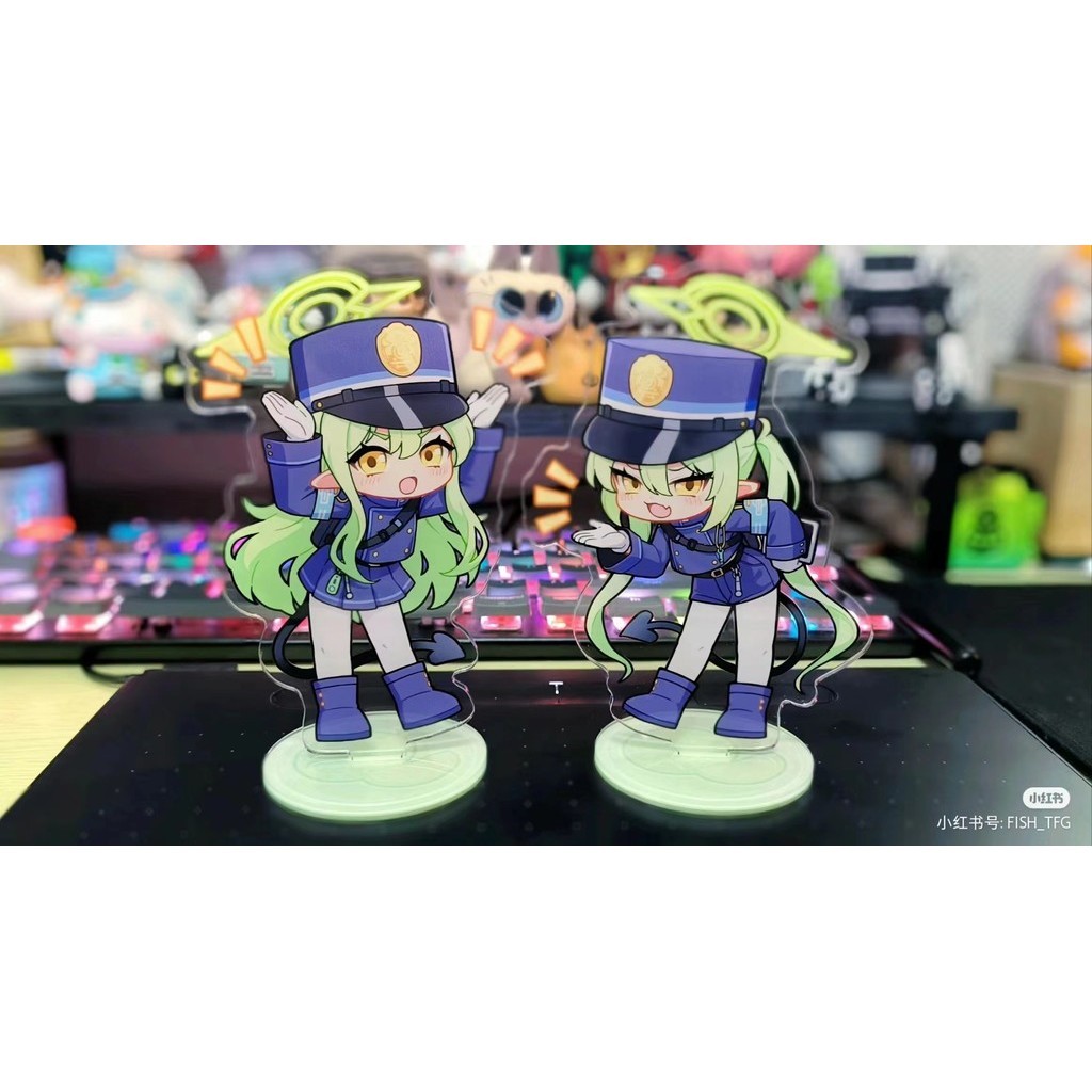 Blue Archive ตัวเลขของเล่นอะคริลิคขาตั้งอะนิเมะ Action Figure เครื่องประดับรุ่นอุปกรณ์เสริมของขวัญของเล่นตัวเลขเดสก์ท็อปเครื่องประดับ