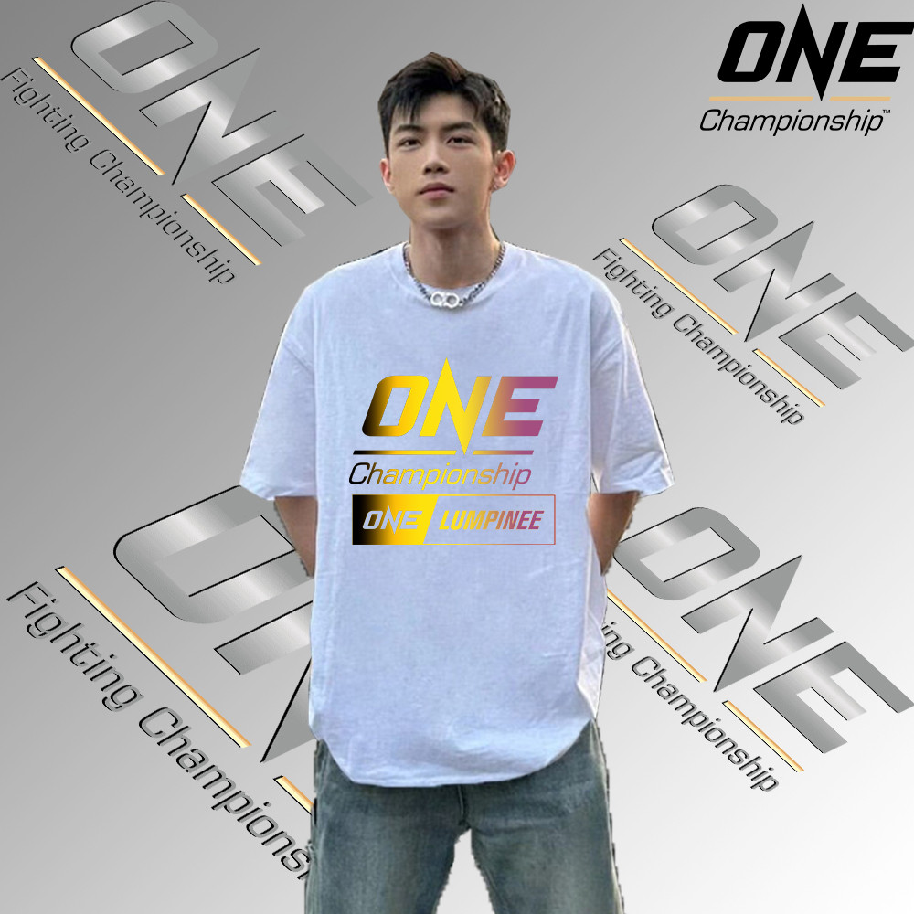 เสื้อ One Championship T-shirt ผ้า Cotton ใส่สบาย ไม่หด ไม่ย้#018