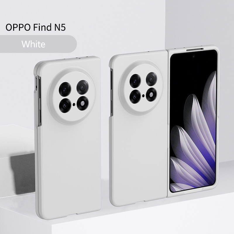 เคสโทรศัพท์แบบด้านบางพิเศษสําหรับ OPPO Find N5 N3 FindN5 OnePlus เปิด 5G Hard PC ฝาครอบป้องกันแบบเต็ม