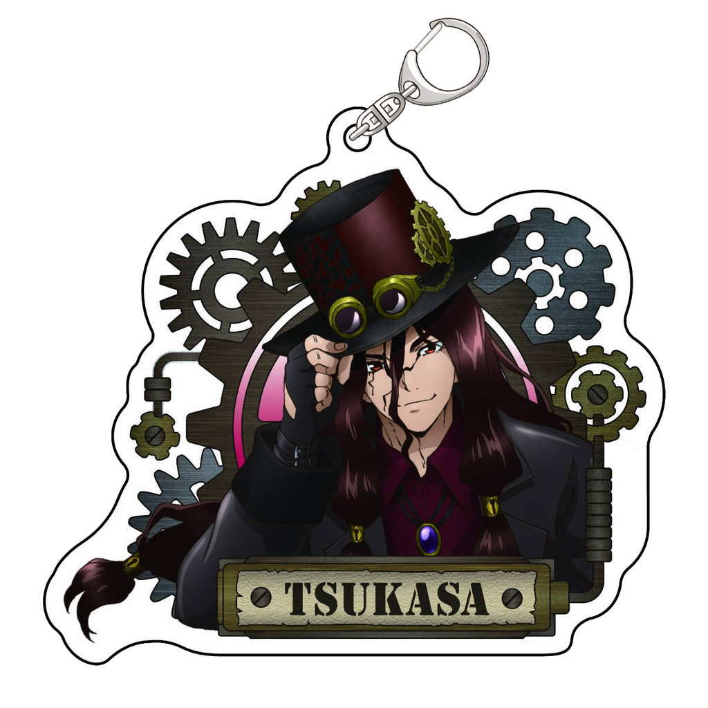 พวงกุญแจ โมเดลสแตนดี้ อะนิเมะ Dr.Stone ตัวละคร Senku Ishigami Tsukasa Ukyo Saionji ศึกษาและโต๊ะทํางา