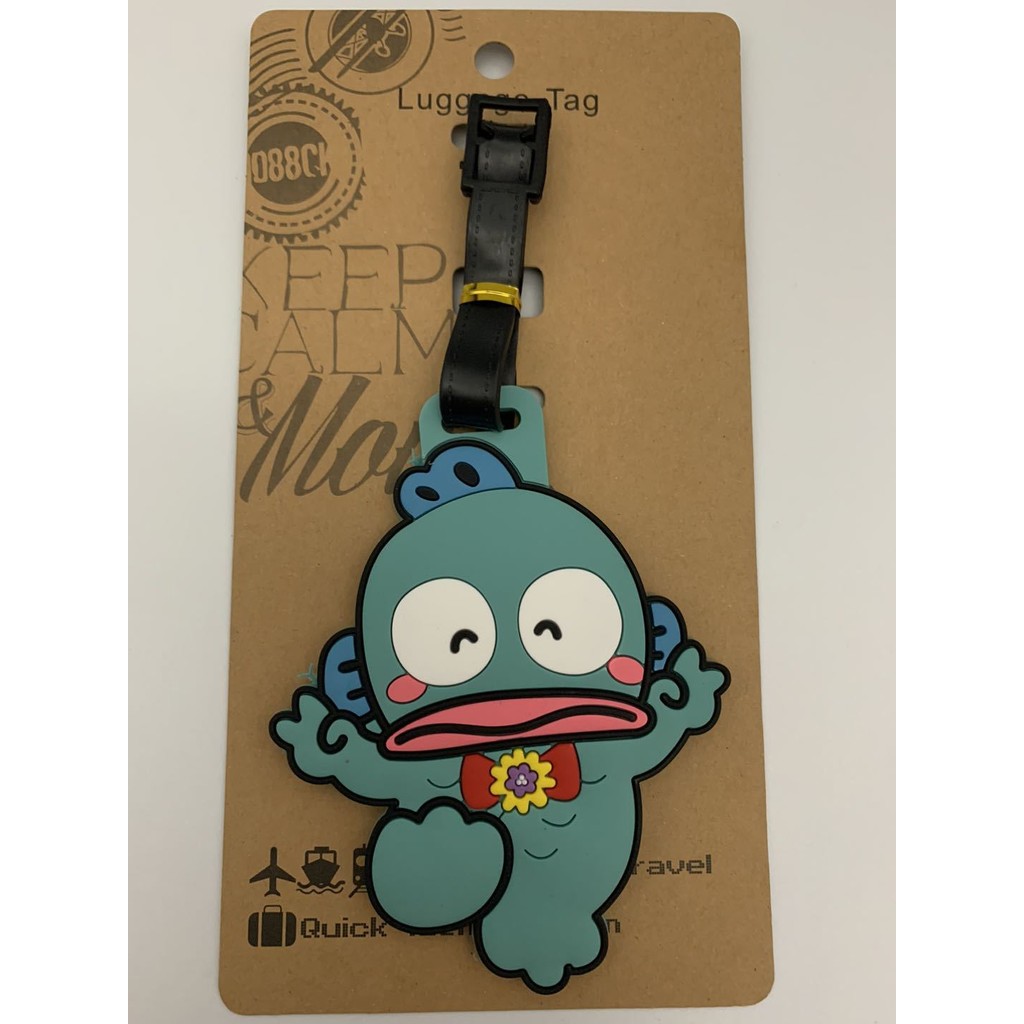 1pcs Creative Strawberry Bear Loopy แท็กกระเป๋าเดินทางแขวน Boarding แขวนแท็กแหวนตรวจสอบในรถเข็นกล่องป้ายแขวนแท็ก