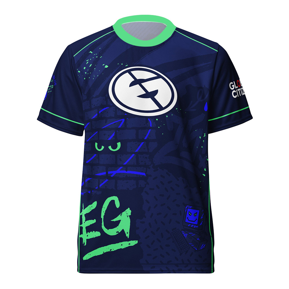 Eg E-sports Club Uniform Mens E-sports Clothing Valorate เสื้อยืดแขนสั้น