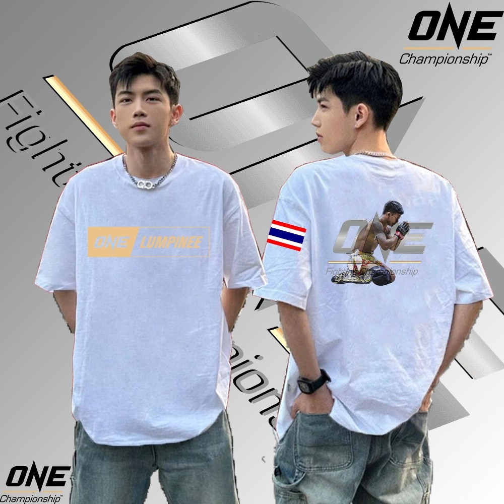 ปกติ✨ เสื้อ One Championship T-shirt ผ้า Cotton ใส่สบาย ไม่หด ไม่ย้#012