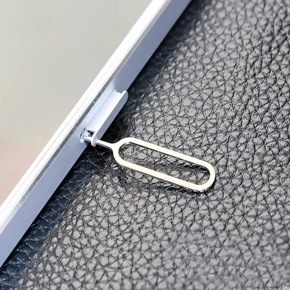 1ชิ้นบางซิมการ์ดถาดขาดีดเครื่องมือกําจัดเข็มเปิดสําหรับสมาร์ทโฟนซิมการ์ดสล็อตเข็ม - รูปที่ 3