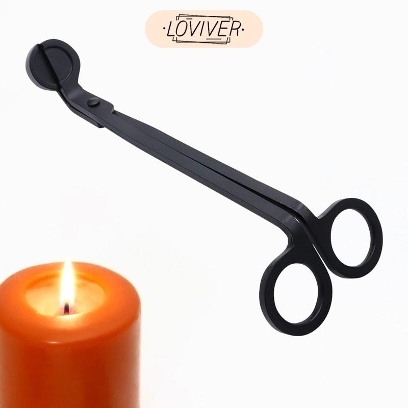 LOVIVER เครื่องตัดทริมเมอร์เทียนไส้ตะเกียงใช้งานง่ายชุดเครื่องมือที่ทนทานชุดอุปกรณ์เสริมเทียนสําหรับ - รูปที่ 3