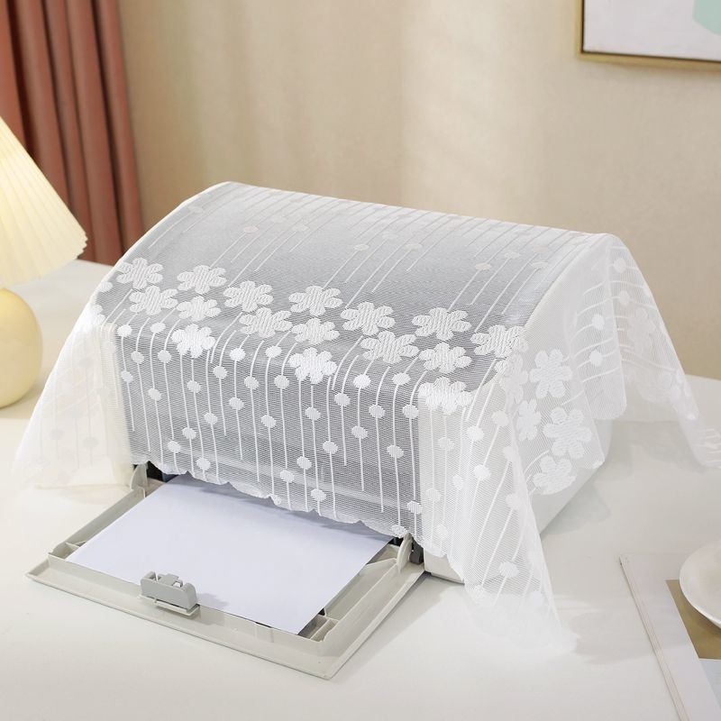 [2035รายการโปรด] Weimi 99 Series Lace Home Printer Office Copy Fans Computer Dust Cover ผ้าคลุมฝุ่น 
