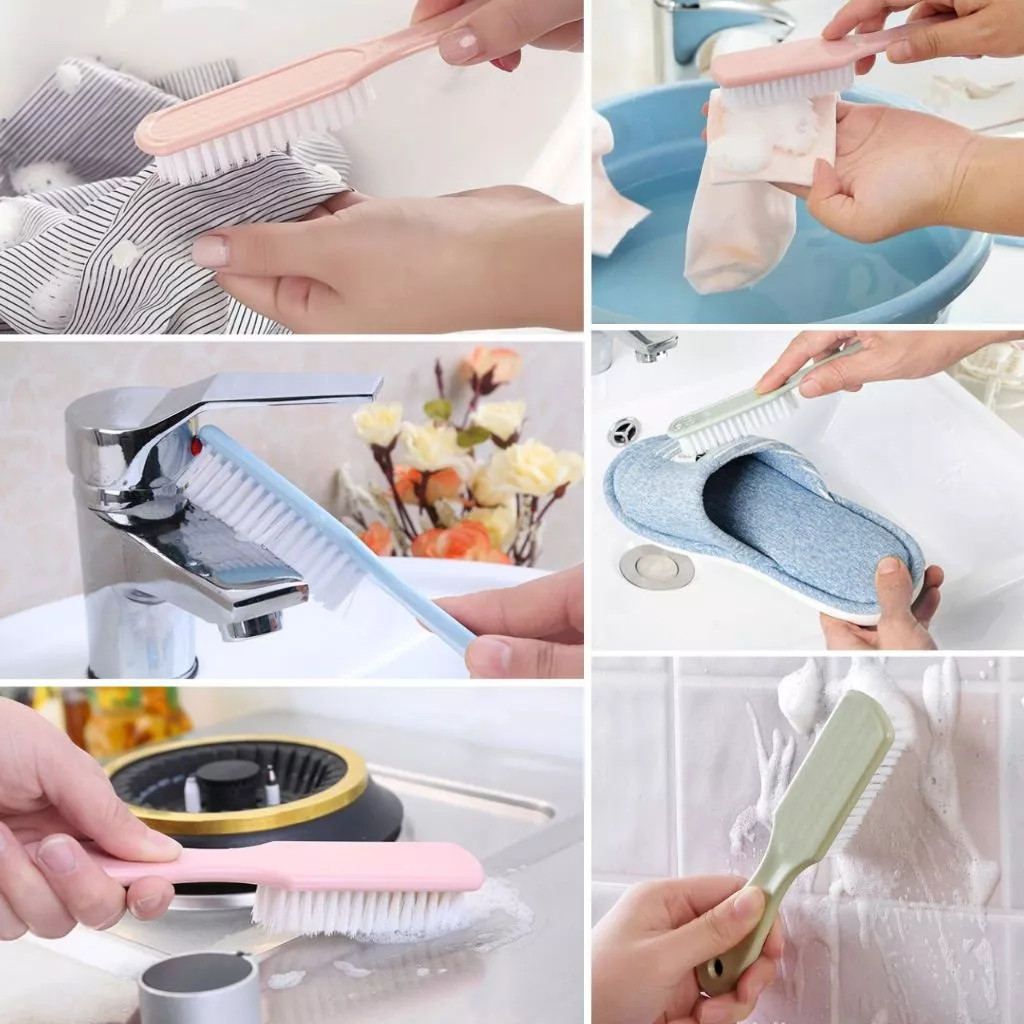 เกรดดีที่สุด🔥แปรงขัดรองเท้า (รุ่นด้ามจับยาวกันลื่น)แปรงขัดห้องน้ำ แปรงขัดพื้น แปรงทำความสะอาด สําหรับใช้ในครัวเรือน - รูปที่ 4