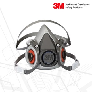3M™ 6100 ไซส์ S หน้ากากครึ่งหน้า ชนิดไส้กรองคู่ ขนาดเล็ก (เฉ…