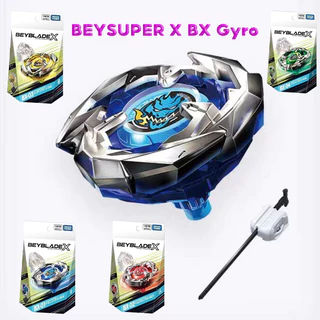 BEYSUPER X BX Gyro สำหรับผู้เริ่มต้นของเล่นต่อสู้โลหะ  ลูกข่างหมุน ชุดลูกข่างเบย์เบลด ซื้อเป็นของขวัญให