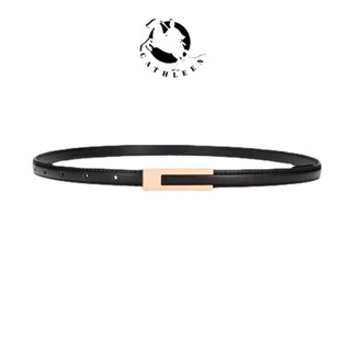 CATHLEENเข ็ มขัดตกแต ่ งกระโปรงหนังวัวสําหรับสุภาพสตรีเข็มข…