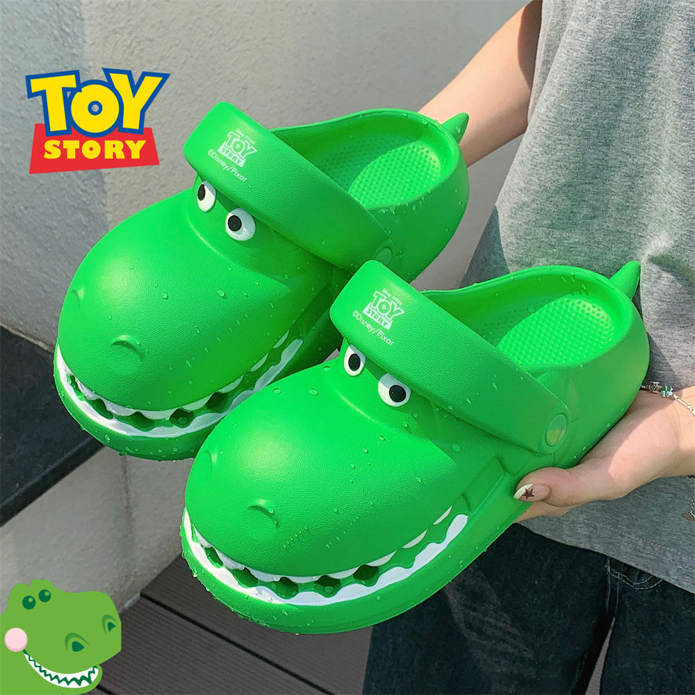 Xitiao2025 Summer Hug Dragon Baotou Hole Shoes Ladies Toy Story