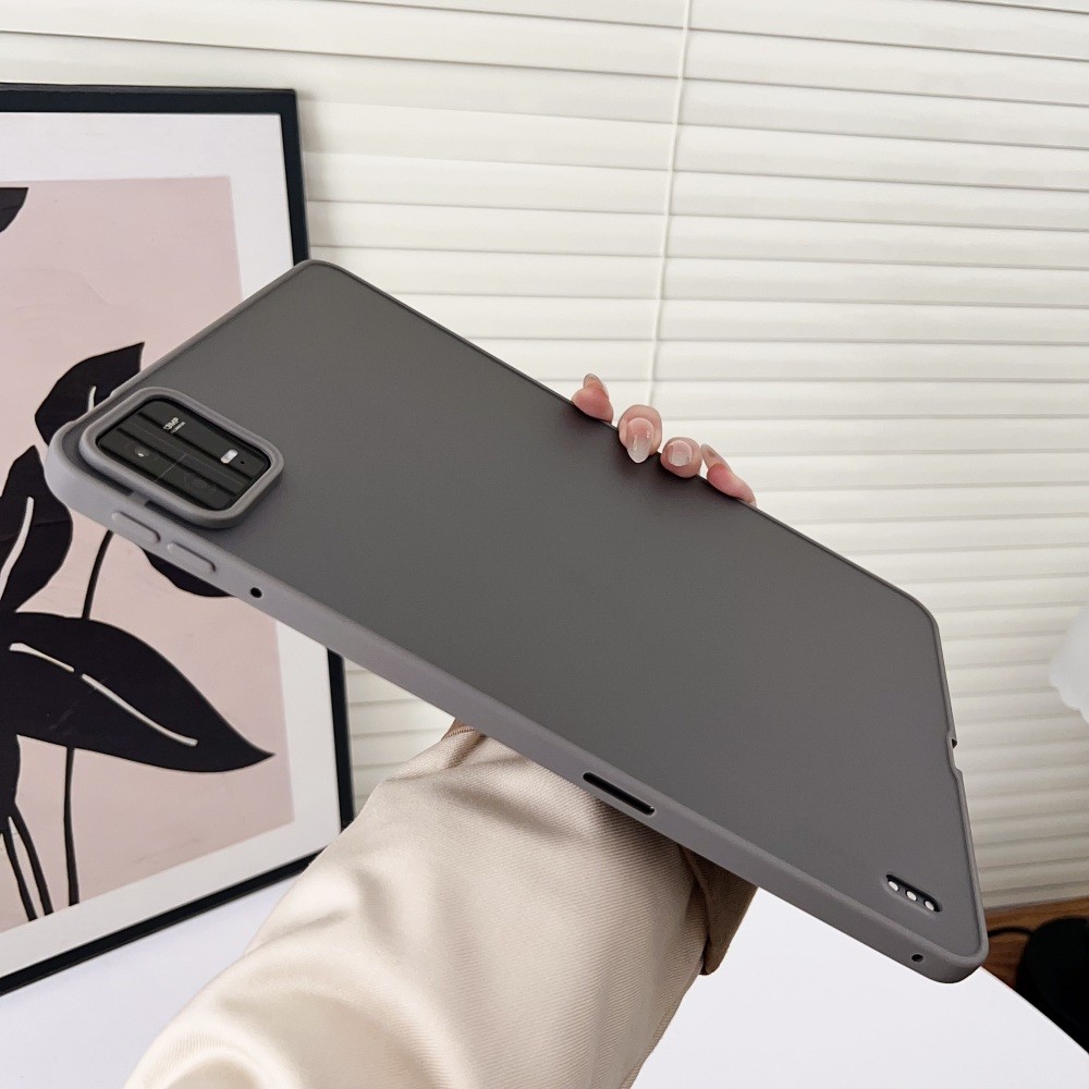 ปลอกเคสแข็งเข้ากันได้กับ Xiaomi Pad 5 6 6s 7 Pro Mi Pad6 Redmi Pad SE 11 "2023 8.7 2024 ปกหนังที่เป็นมิตรโปร่งแสง Desert Gold
