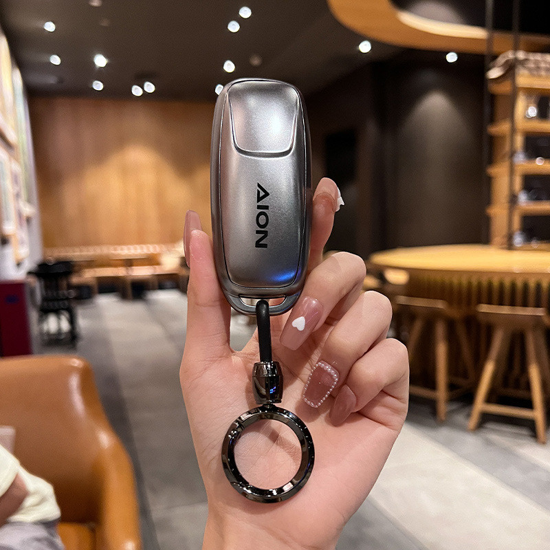 ฝาครอบกุญแจรถยนต์ AION AION Y AION Y PLUS AION ES AION S AION S MAX GAC พวงกุญแจ