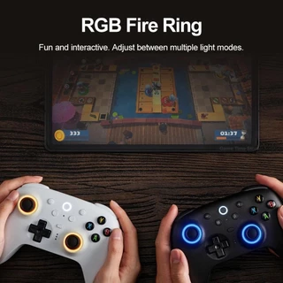 8bitdo Ultimate 2 คอนโทรลเลอร์ไร้สายเกมแพดพร้อมเทคโนโลยีพิเศษ 8 ความเร็ว TMR RGB จอยสติ๊กแสงสําหรับพีซี Android