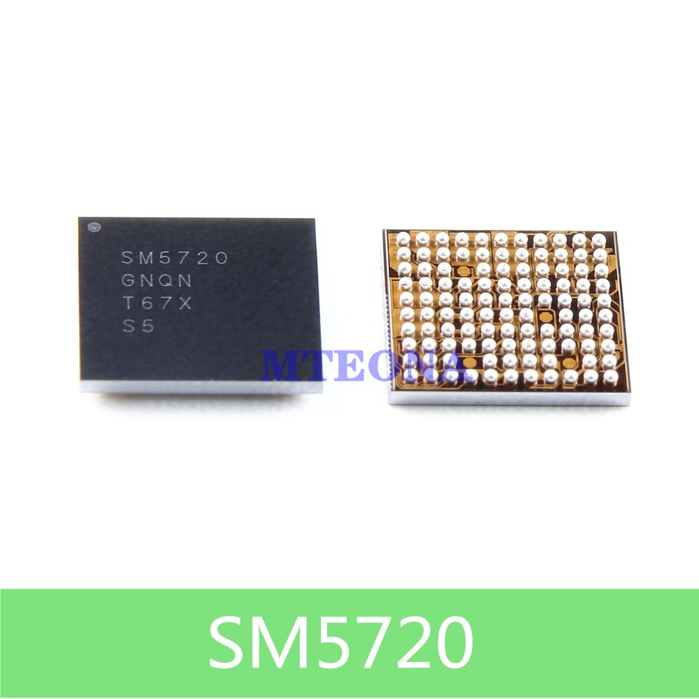 1pcs SM5720 BGA IC ชิปโทรศัพท์เมนบอร์ดสําหรับ Samsung Galaxy S8 G950 G950F G955F S8 Plus 5720