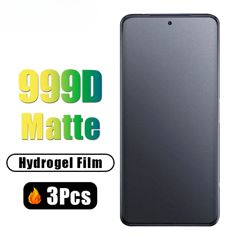 3PCS 4D Full Coverage HD Matte Screen ProtectorสําหรับRealme 8i 8s 8 7i 7 6i 6s 6 5i 5s 5 3i 3 2 Pro