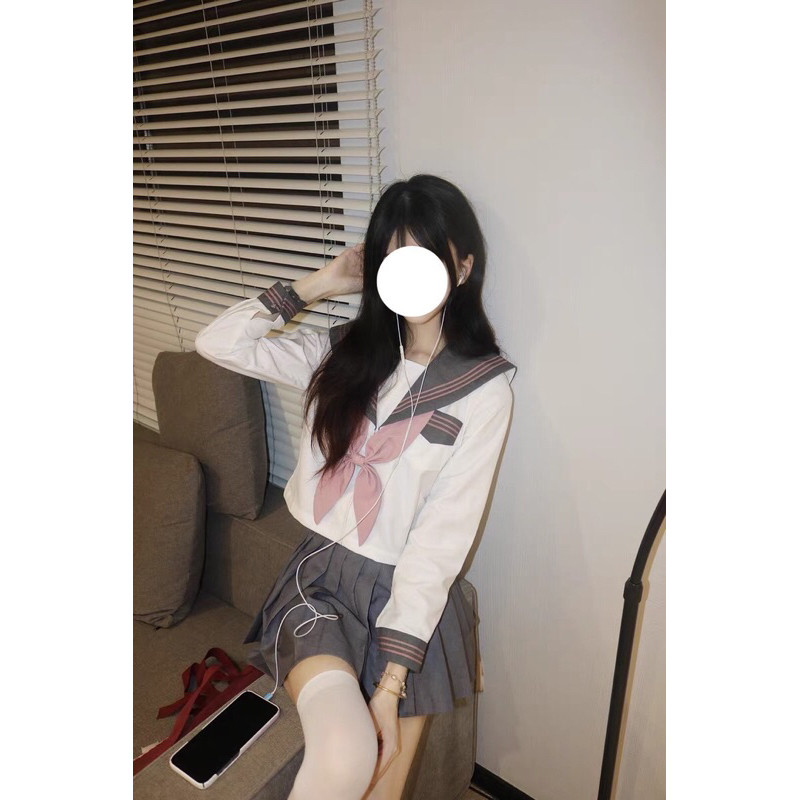 Noe 🔥พร้อมส่งจาก กทม🔥 ส่งของทุกวัน ชุดนักเรียนญี่ปุ่น เกรดพรีเมี่ยม คอสเพลย์ชุดนักเรียน ชุดแฟนซี