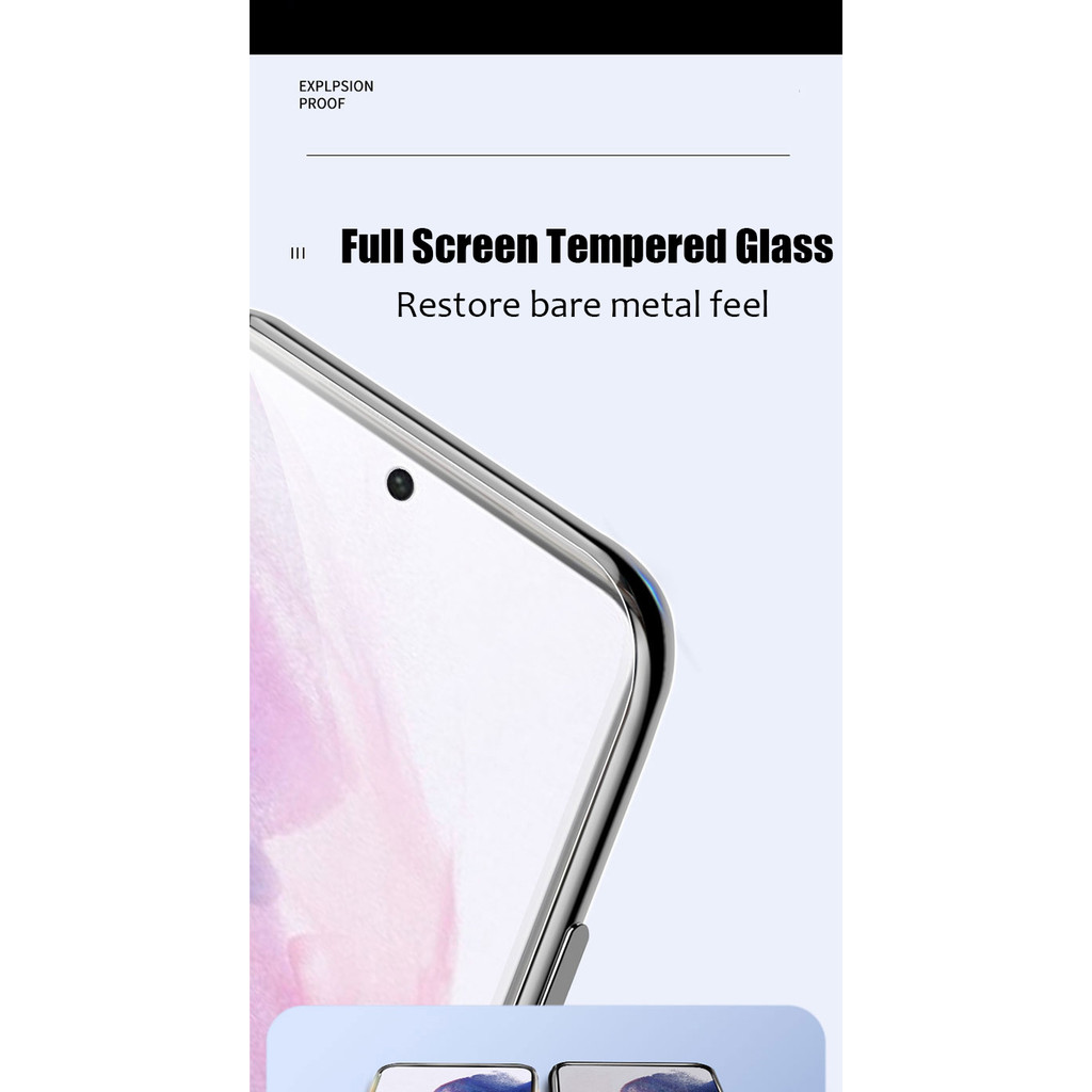 SAMSUNG 3pcsกระจกป้องกันสําหรับsamsung Galaxy S24 S25 Ultra S23 Plus S24 Feป้องกันหน้าจอสําหรับSamsung A16 A06 A06S A26 A36 A56 - รูปที่ 7