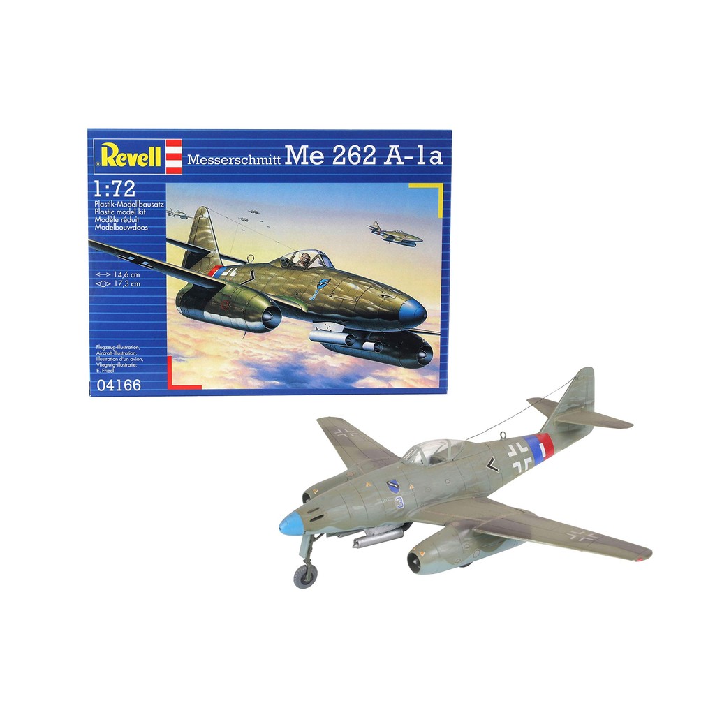 Revell 1/72 Messerschmitt Me262A-1a 04166 Plastic Model