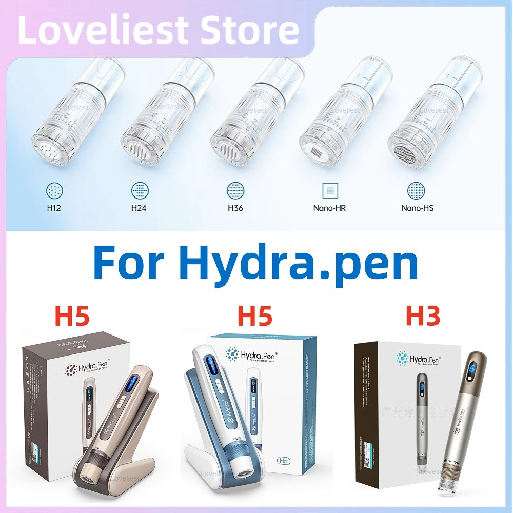 10 ชิ้นปากกาไฮดรา H3/H5 เปลี่ยนวัสดุสิ้นเปลืองเครื่องมือสําหรับความงามบนใบหน้า