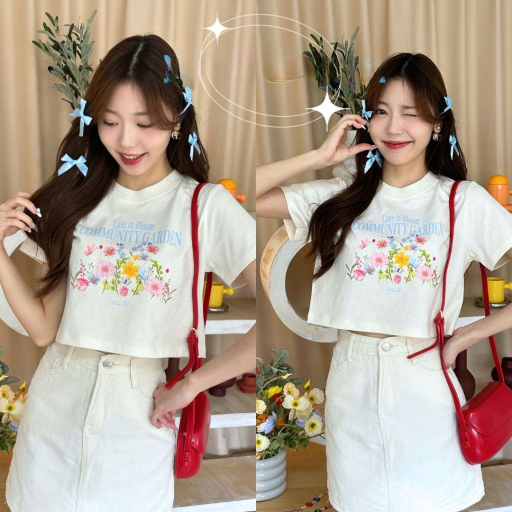 (จัดส่งตลอด 24 ชั่วโมง）OOOK Official พร้อมส่ง ! เสื้อยืด Cotton 100% -💐