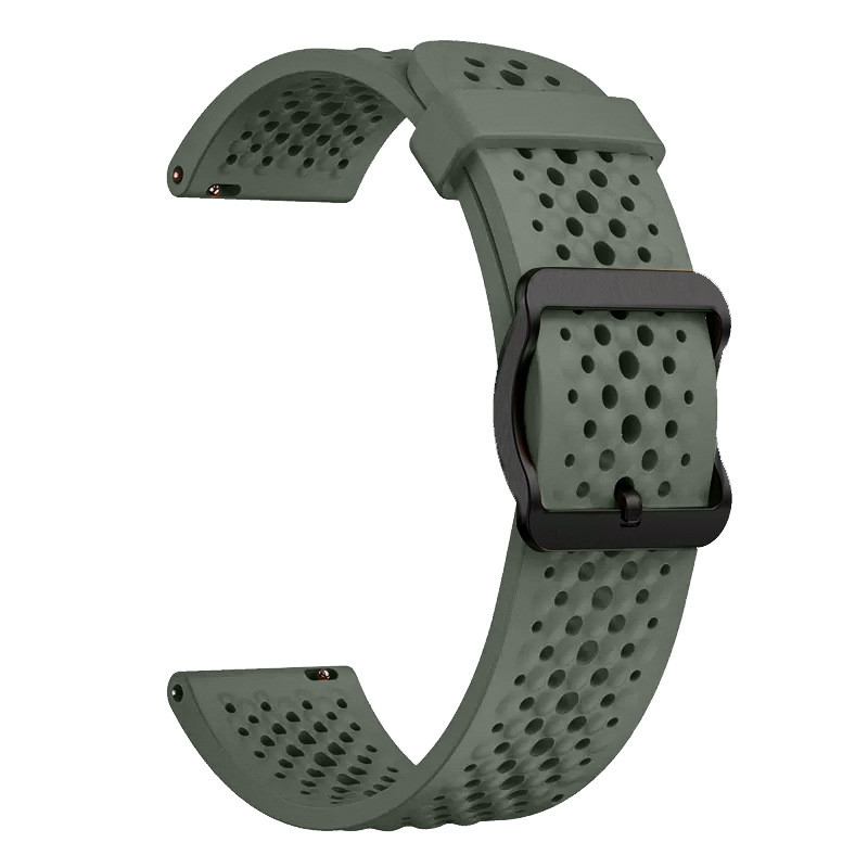 สายรัดซิลิโคนระบายอากาศได้สบายสําหรับ Series 10 9 8 7 SE 6 5 4 3 iWatch 42 มม. 44 มม. 45 มม. 46 มม. 41 มม. 40 มม. 38 มม. Ultra 49 มม