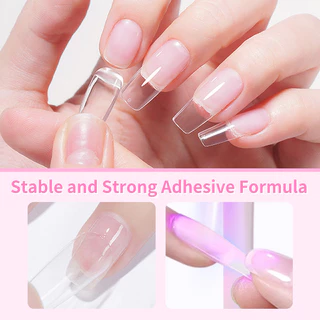 【Local】BORN PRETTY 15ml 6 In 1 กาวทาเล็บชุดกดบนเล็บกาว Blooms เจลเสริมสร้างฐานด้านบนเสื้อฟังก์ชั่นเคลือบเงา