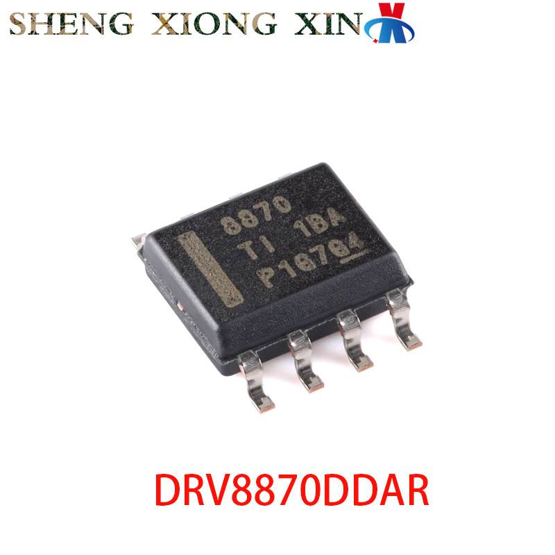 5 ชิ้น/ล็อต 100% ใหม่ DRV8870DDAR 8-SO-PowerPad มอเตอร์ไดรเวอร์, ตัวควบคุม 8870 วงจรรวม