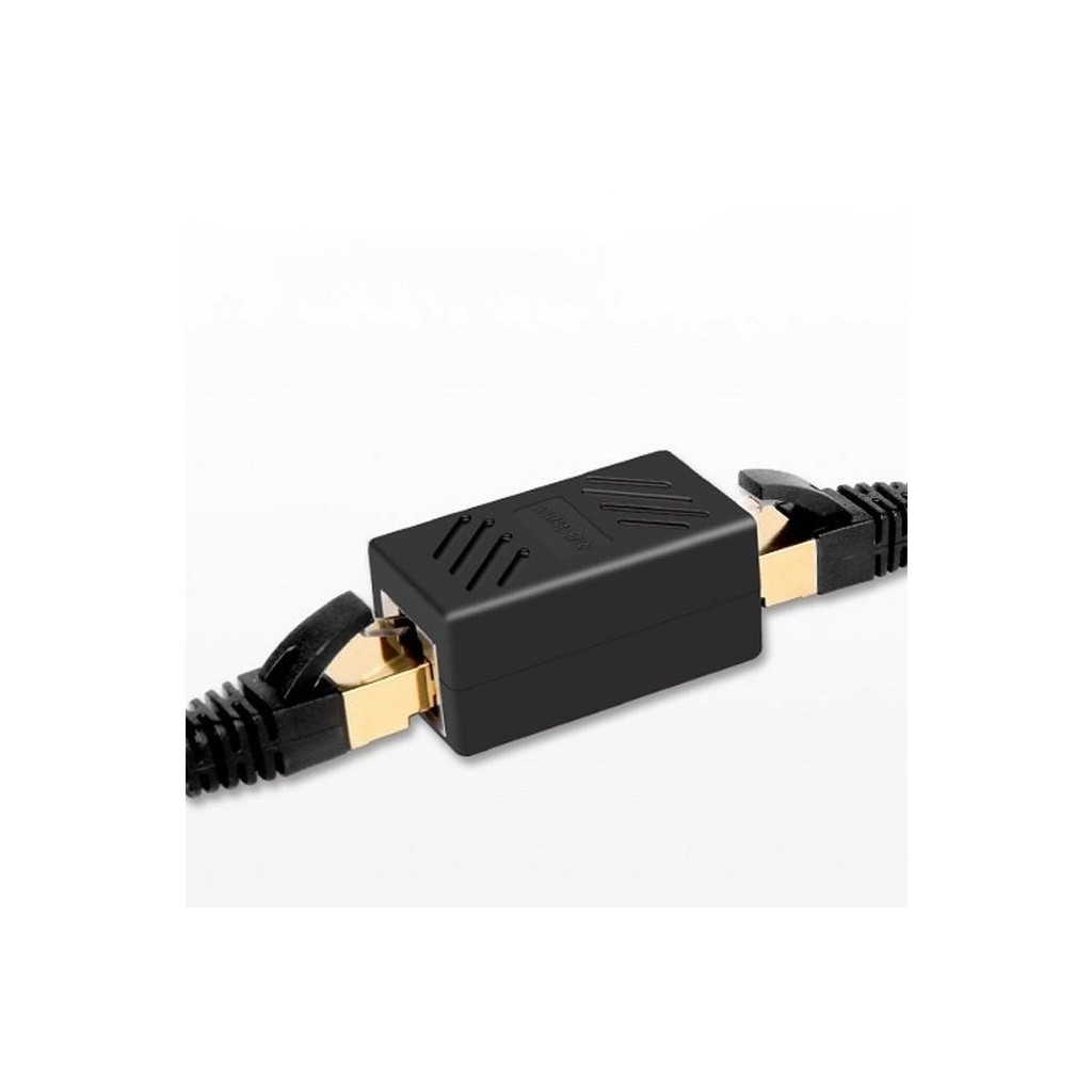 ตัวต่อแลน RJ45 Female to Female Cat5 Cat6 Network Ethernet LAN Coupler ประกัน1เดือน