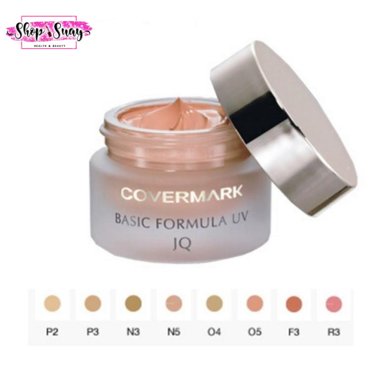 Covermark Basic Formula UV JQ 10g. รองพื้นเนื้อครีม คัฟเวอร์มาร์ค เบสิค ฟอมูล่า ยูวี เจคิว 10ก.