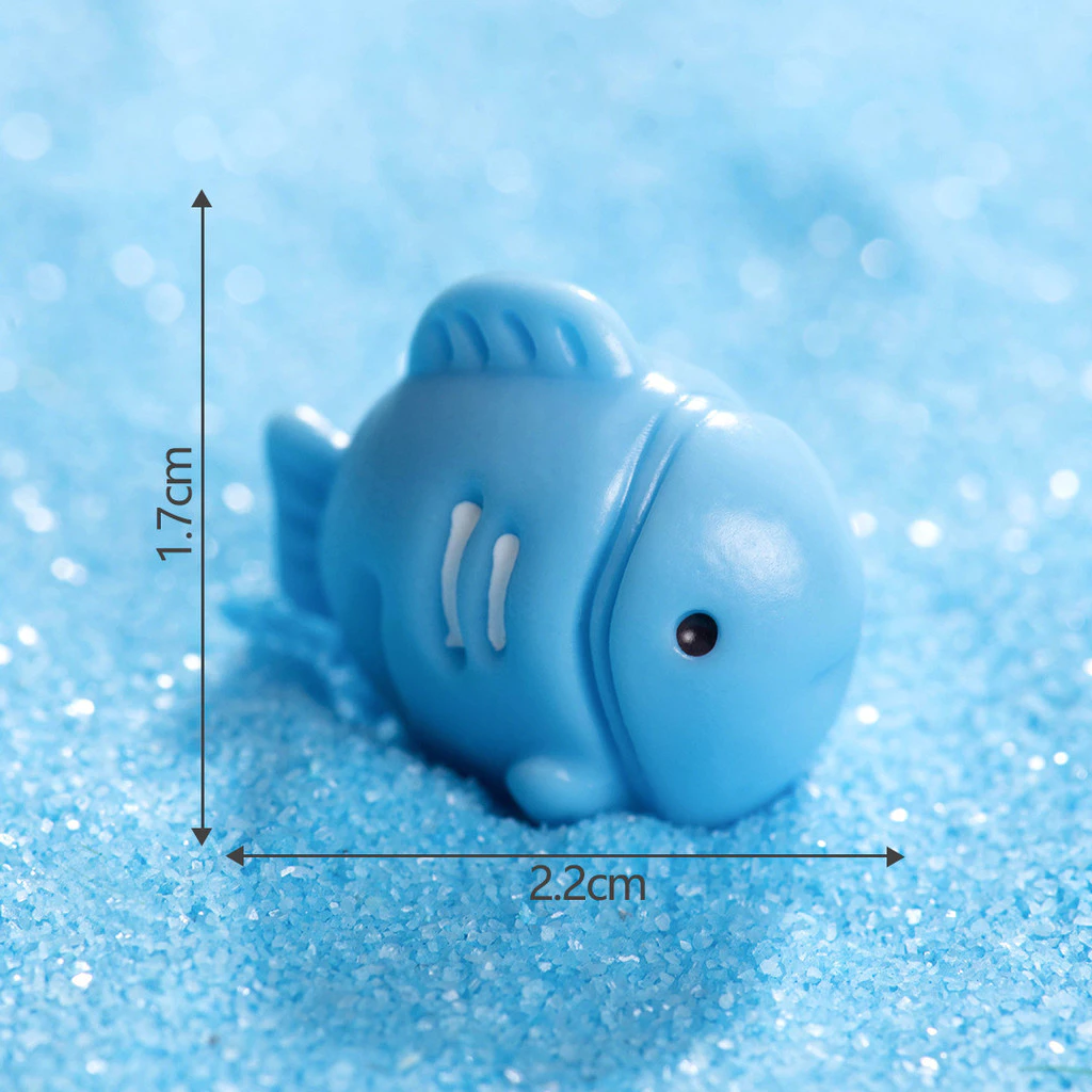 ตุ๊กตาปู Dolphins Aquarium Micro-Landscape ตกแต่งสวนถาด DIY thumbnail 6