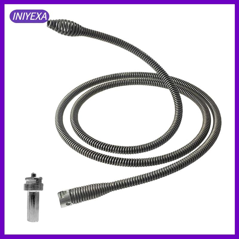 [Iniyexa] Drain Clog Remover Tool 1.5/2/4M Grabber Tool Sink Snake Cleaner Drain Auger for Toilet
