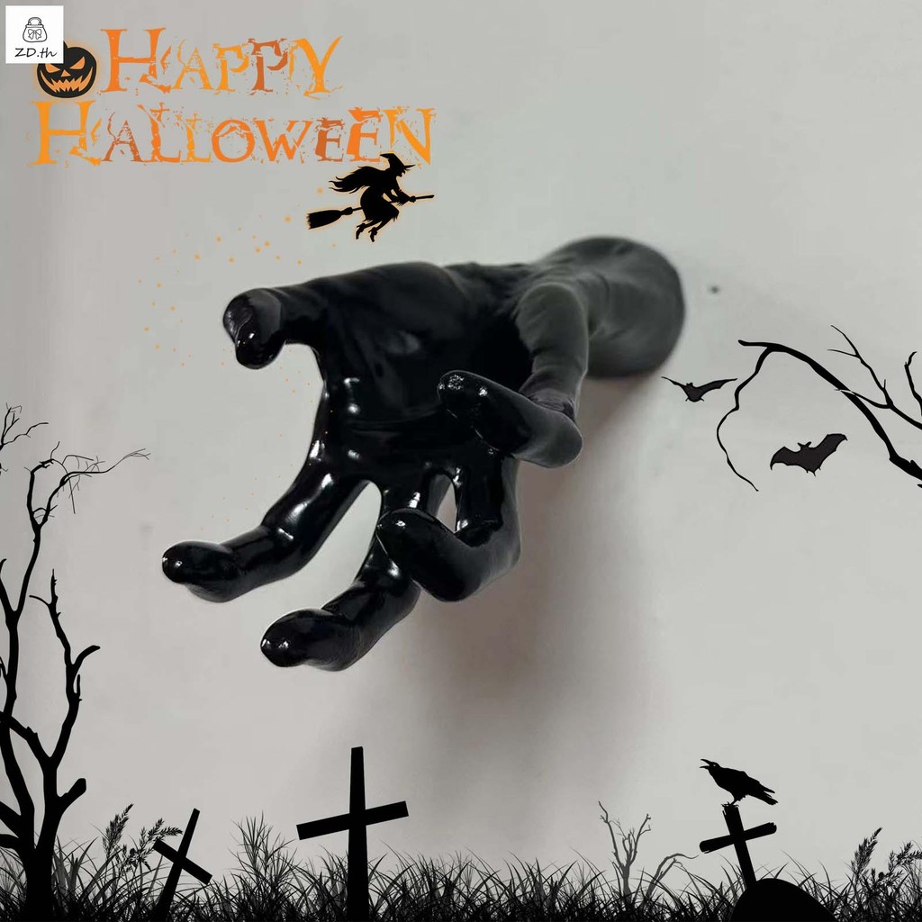 Spooky Hands Hanger Decor Gothic แขวน Wall Mountable รูปที่ 2