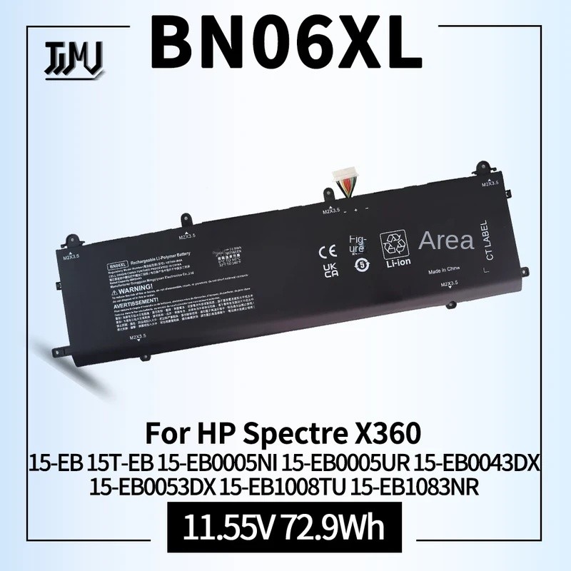 BN06XL Laptop Battery Replacement for HP Spectre X360 15-EB0005UR 15-EB0025TX 15-EB0035TX 15-EB0053T