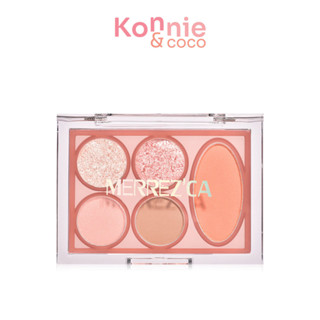 Merrezca Eye & Cheek Color Palette 3.8g พาเลท 2in1 ที่เป็นทั…