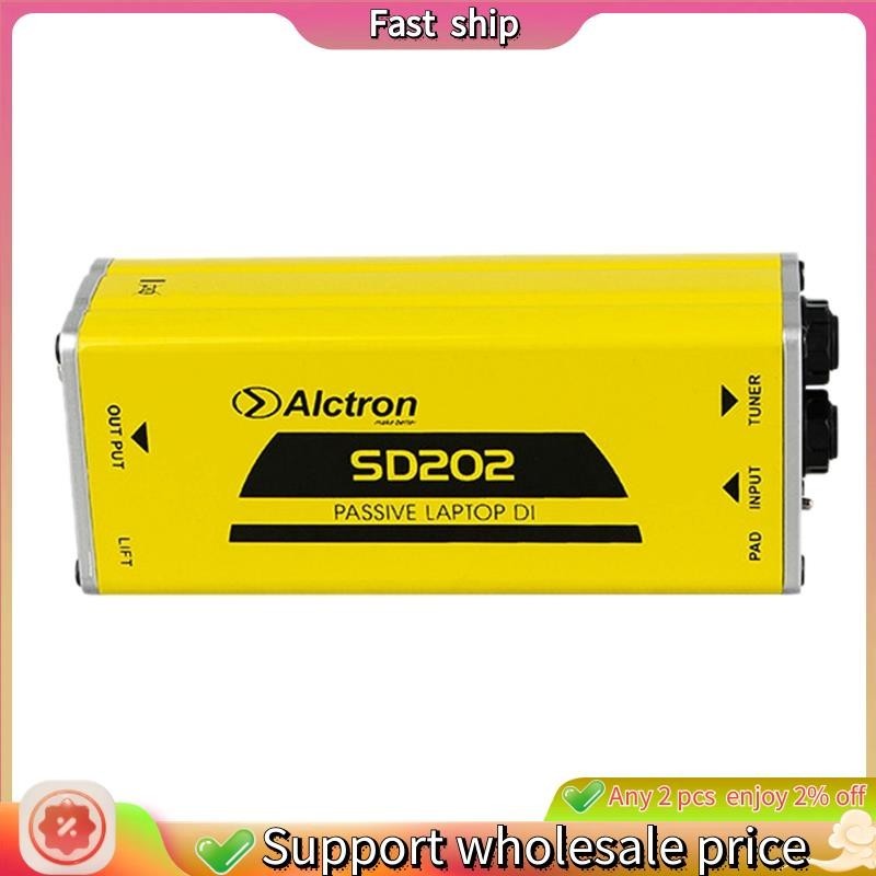 Fast ship-Alctron SD202 กล่องแปลงเอฟเฟคกีตาร์ไฟฟ้า DI Box