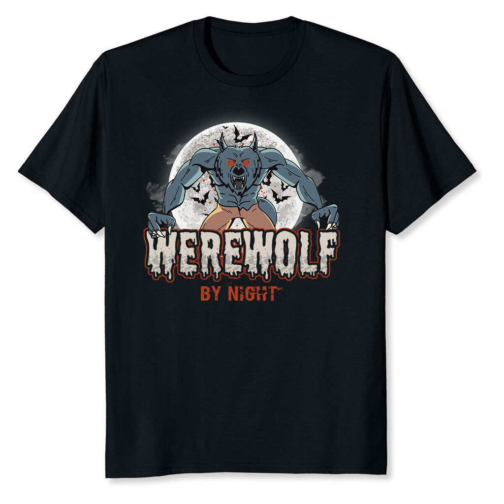 เสื้อยืด Vintage Wolf Werewolf By Night