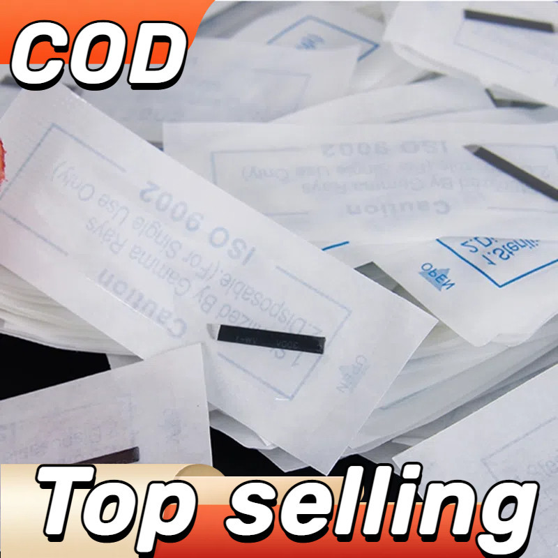 100ชิ้นสีดำ0.18มิลลิเมตร16U 18U เข็ม Microblading