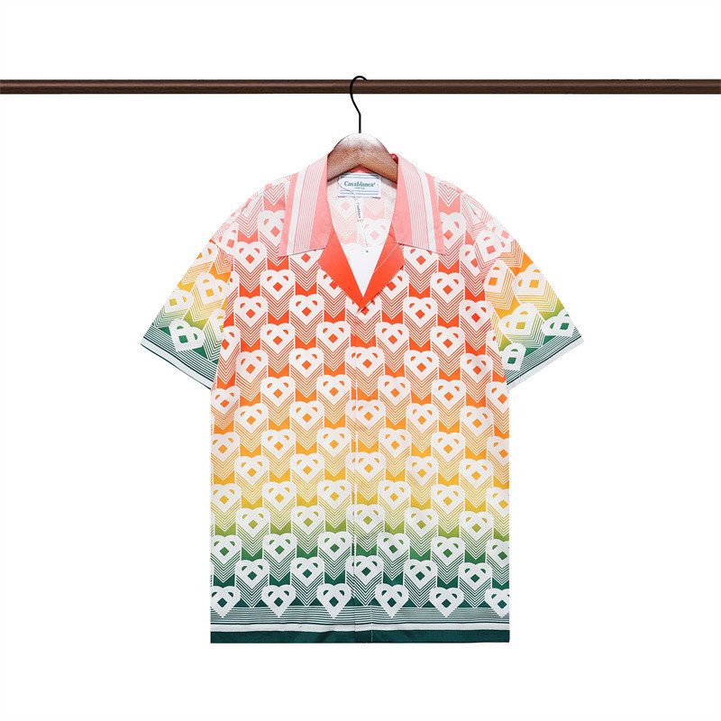 Casa - เสื้อยืดลําลอง แขนสั้น ทรงหลวม แฟชั่นสําหรับผู้ชาย และผู้หญิง