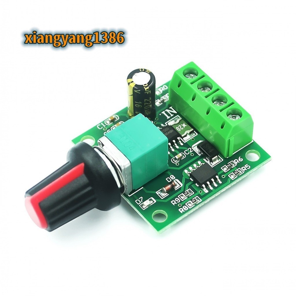 โมดูลควบคุมความเร็วมอเตอร์ DC 1.8V-35V 2A 3A 5A 10A 30W 80W 90W PWM 1803K 1203BK ปรับได้ - รูปที่ 4