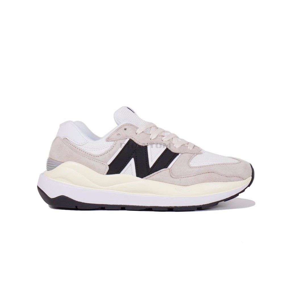 New Balance 5740 CBC รองเท้าผ้าใบลําลอง สีขาว สีดํา