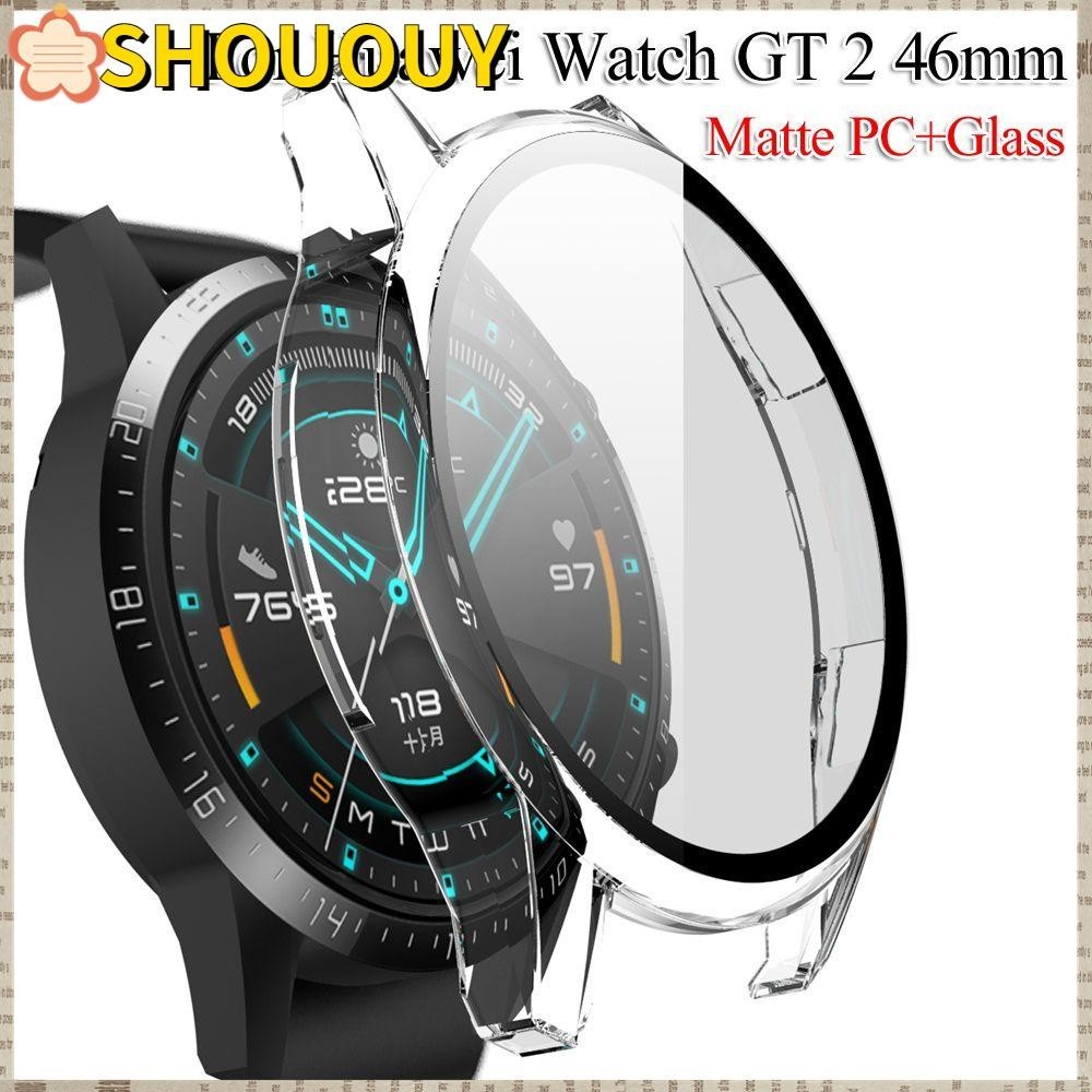 Shououy ฟิล์มกันรอยหน้าจอสมาร์ทวอทช์ HD เนื้อแมตต์ กันรอยขีดข่วน สําหรับ Huawei Watch GT 2 46 มม.