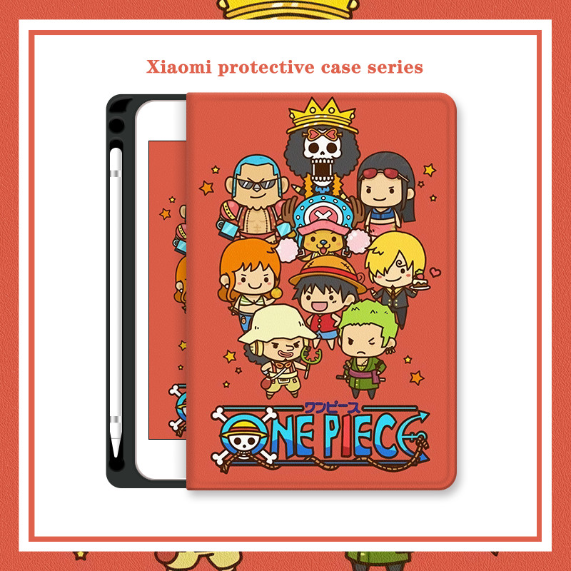 สําหรับ MiPad 5 Pro 2021 6 Pro 2023 กรณีปากกาสล ็ อตน ่ ารักการ ์ ตูนกันกระแทก Xiaomi Redmi Pad Pro 12.1 10.6 SE 11 นิ ้ วฝาครอบป ้ องกันสําหรับ OPPO Pad Air 10.36 11 Pad 2 11.6 นิ ้ วกรณี