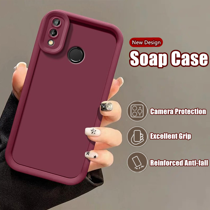 สําหรับ Xiaomi Redmi หมายเหตุ 7 M1901F7G M1901F7H M1901F7I กล้องป้องกัน Minimalism นุ่มซิลิโคนสบู่ F