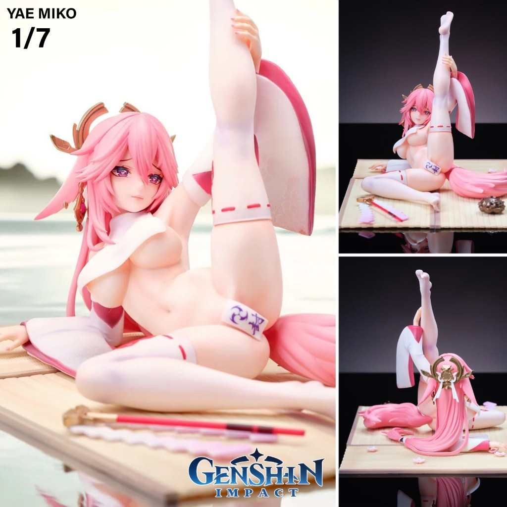 พร้อมส่ง ฟิกเกอร์ Starry Sky Studio Genshin Impact  Yae Miko ยาเอะ มิโกะ 1/7 งานปั้น Resin Statue He